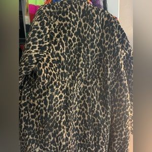 Leopard print coat Torrid. size 4X. Never Worn. With Tags On.